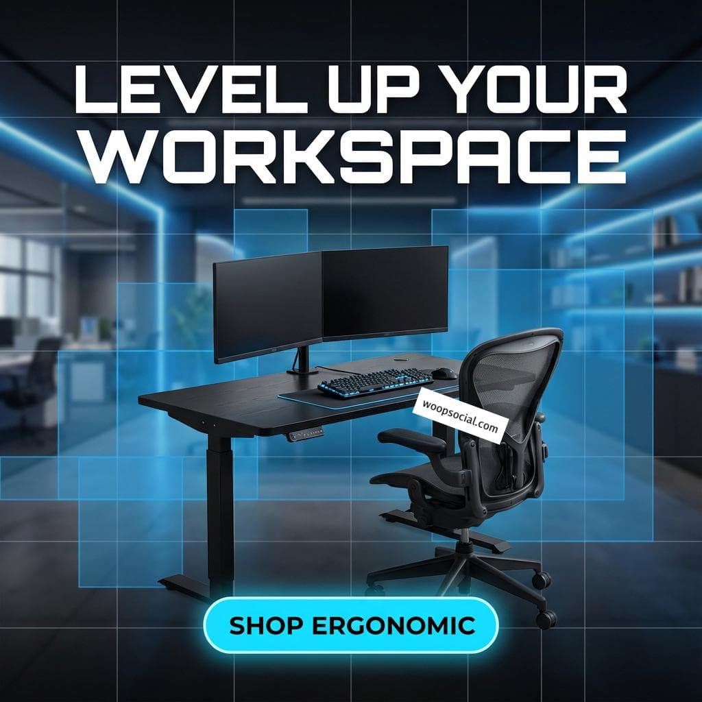 Sleek Home Office Productivity