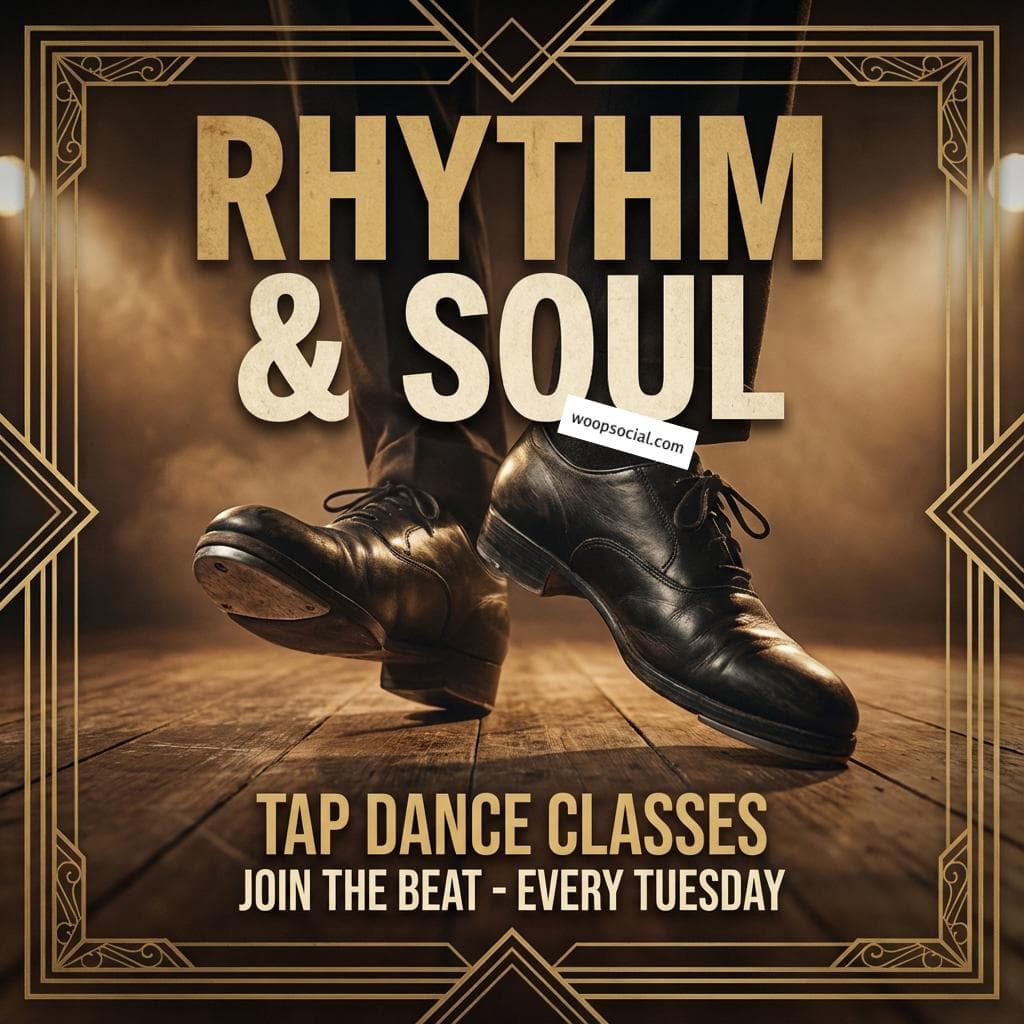 Tap Dance Rhythm Vintage