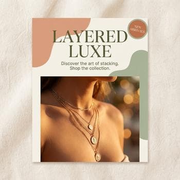 Boho Chic Layered Gold