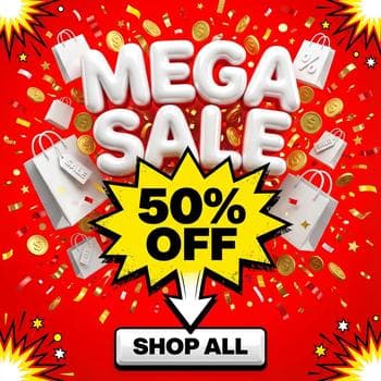 Bold Red Clearance Event