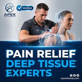 Clinical Deep Tissue Therapy Ad