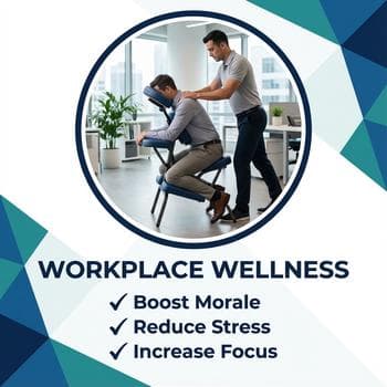 Corporate Chair Massage Geometric
