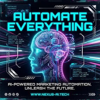 Cyberpunk AI Automation Hero