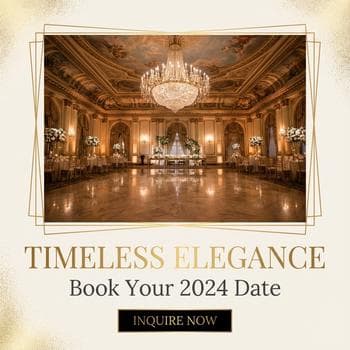 Elegant Ballroom Gold Luxury