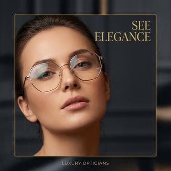 Elegant Luxury Eyewear Fashion Showcase