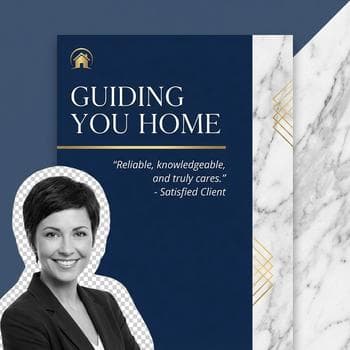 Elegant Navy Corporate Trust Flyer