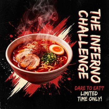 Fiery Spicy Ramen Challenge