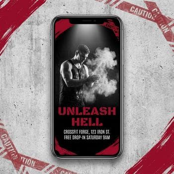 Gritty Industrial Strength Flyer