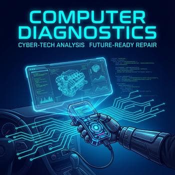 High Tech Auto Diagnostics Layout