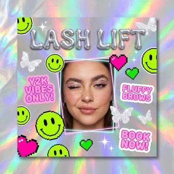 Holographic Silver Y2K Aesthetics