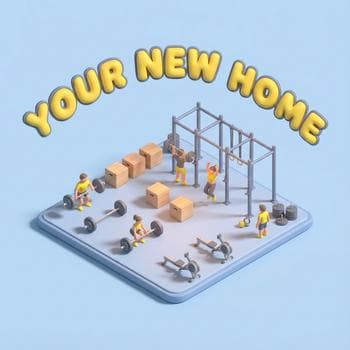 Isometric Gym layout
