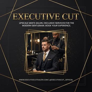 Luxury Gold Elite Service Flyer