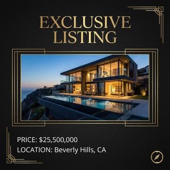 Midnight Gold Luxury Estate Showcase