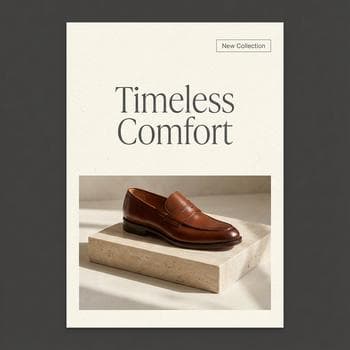 Minimalist Luxury Leather Loafer