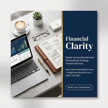 Modern Financial Clarity Flyer