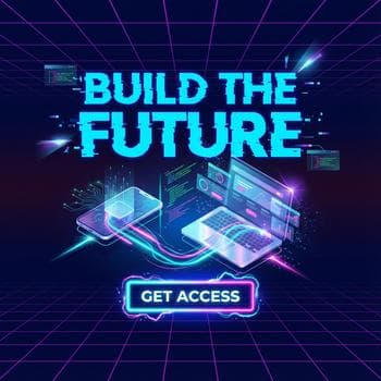 Neon Cyberpunk Tech Interface