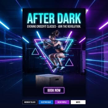 Neon Night Class Promo