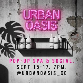 Neon Urban Concrete Spa