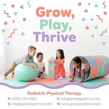 Pediatric Therapy Playful Design