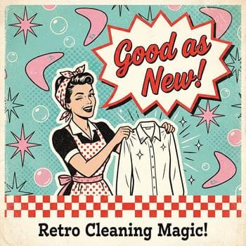 Retro Laundromat Vibes