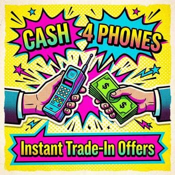 Retro Pop Art Phone Trade