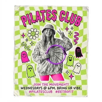 Retro Pop Gen Z Pilates
