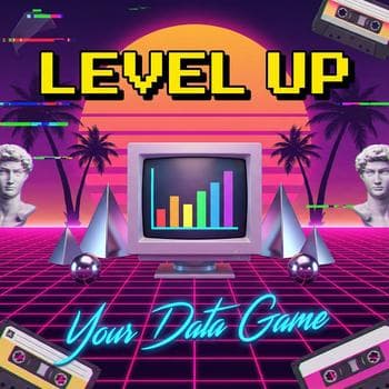 Retro Vaporwave Data Grid