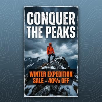 Rugged Mountain Expedition Gear Sale