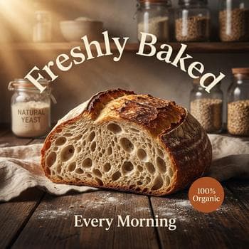 Rustic Artisan Bread Showcase