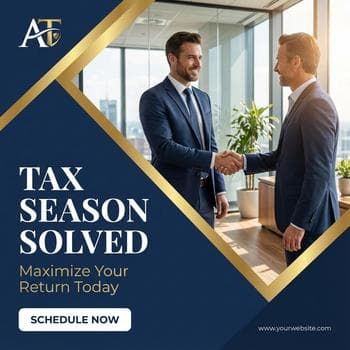 Secure Blue Corporate Tax Flyer