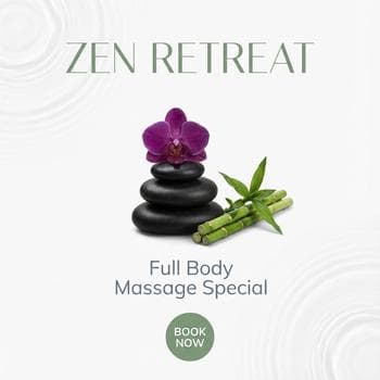 Serene Bamboo Zen Spa Retreat