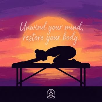 Silhouette Sunset Relaxation Art