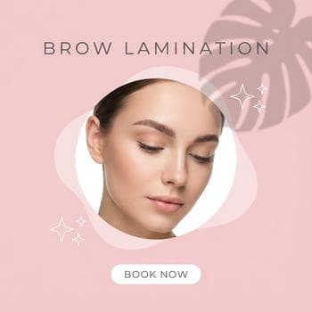 Soft Pink Minimalist Brow Offer