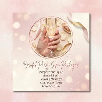 Soft Rose Quartz Bridal Spa