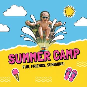 Summer Camp Fun Splash