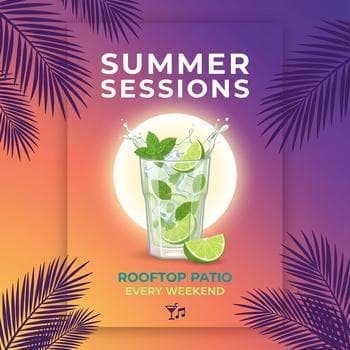 Tropical Summer Rooftop Vibes