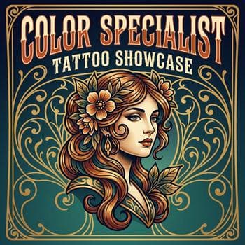 Vibrant Neo-Traditional Illustrative