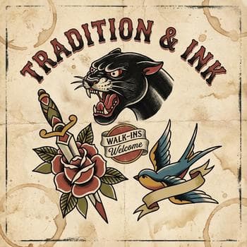 Vintage American Traditional Flash