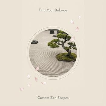 Zen Garden Minimalist Design