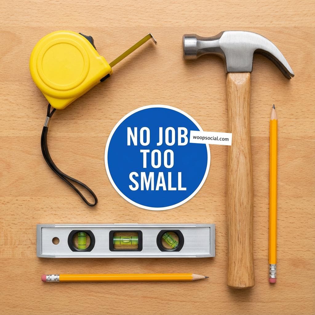 Trustworthy Handyman Flatlay