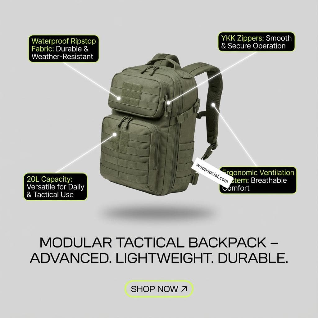 Ultra-Lightweight Backpack Tech Specs