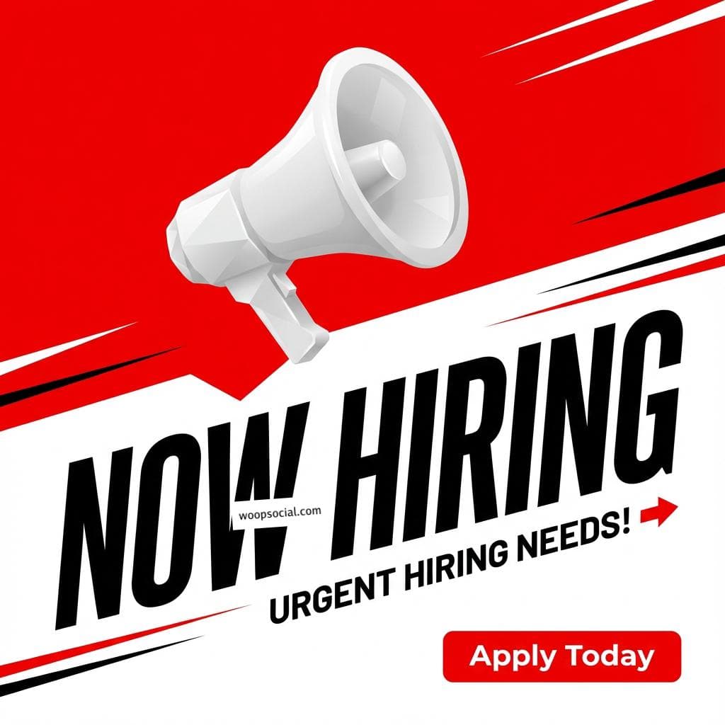 Urgent Red Alert Hiring