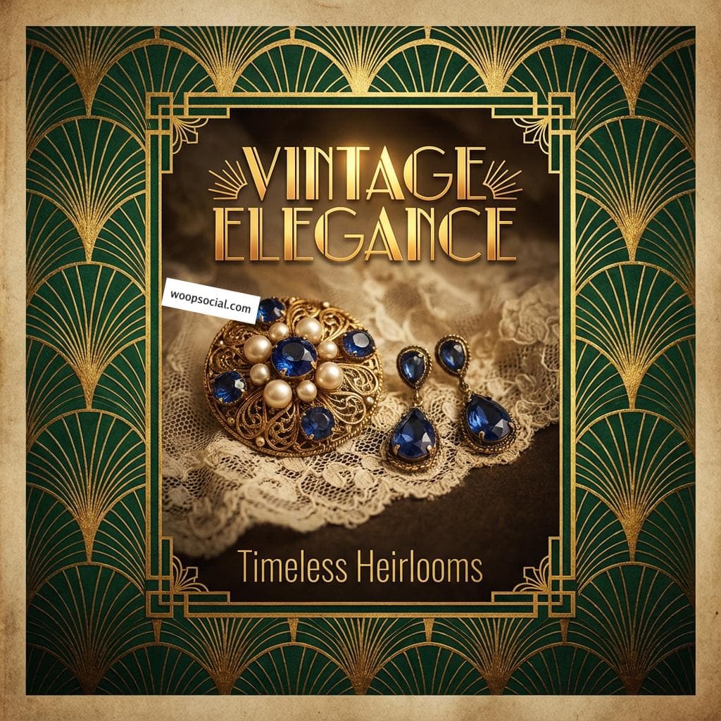 Vintage Art Deco Glamour