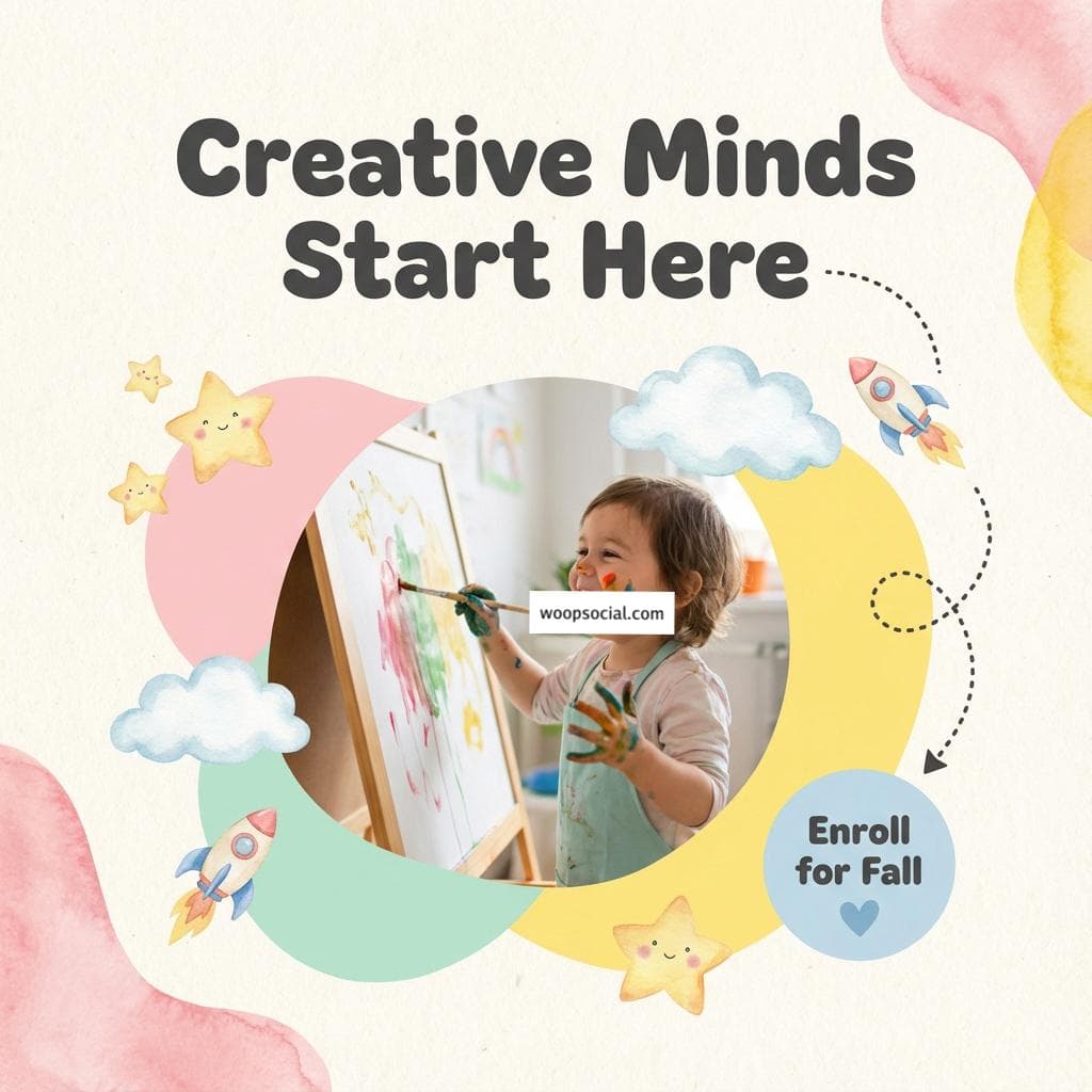 Whimsical Pastel Early Learning