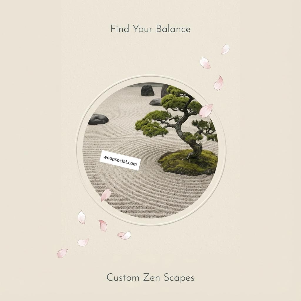 Zen Garden Minimalist Design