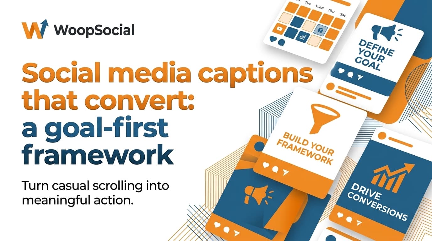 Social media captions that convert: