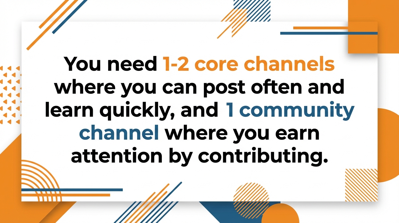 Core channels marketing takeaway