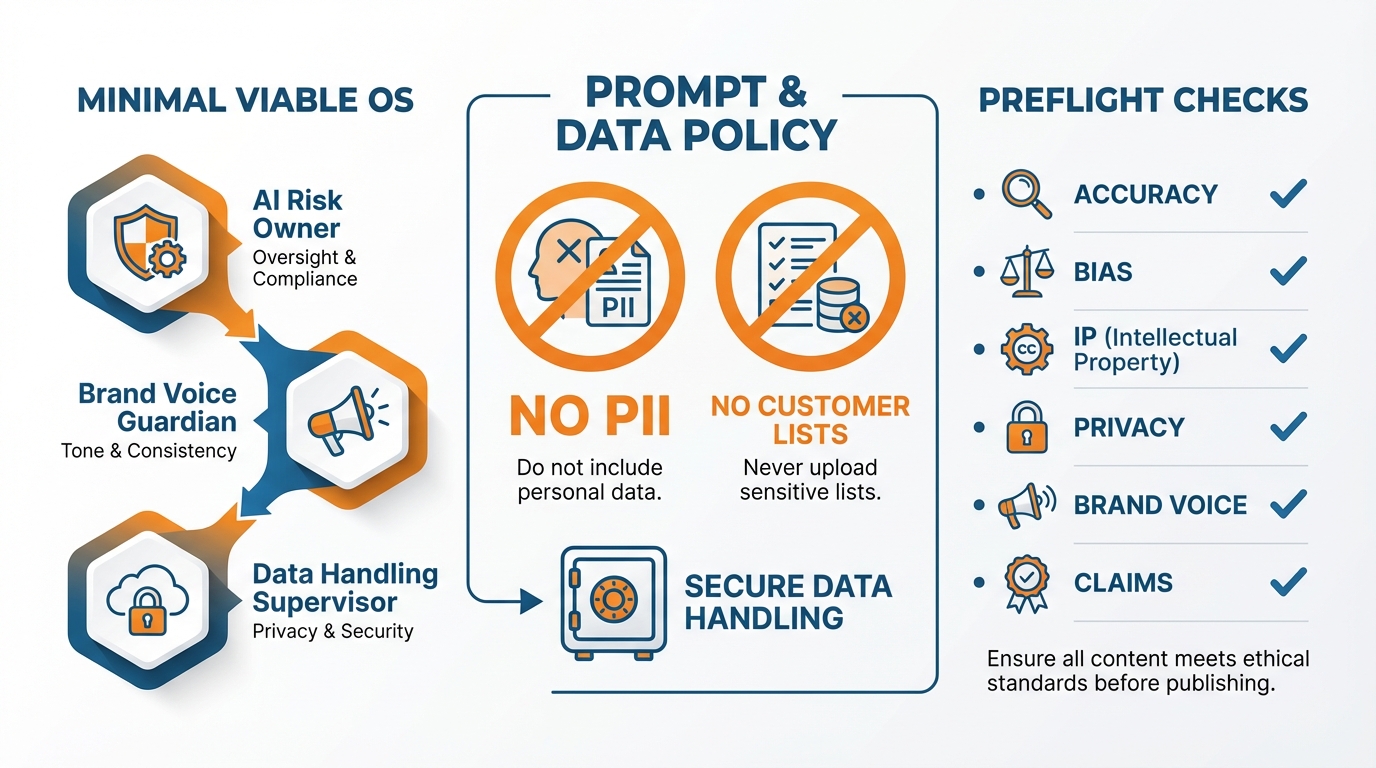 Ethical AI Marketing Infographic Summary