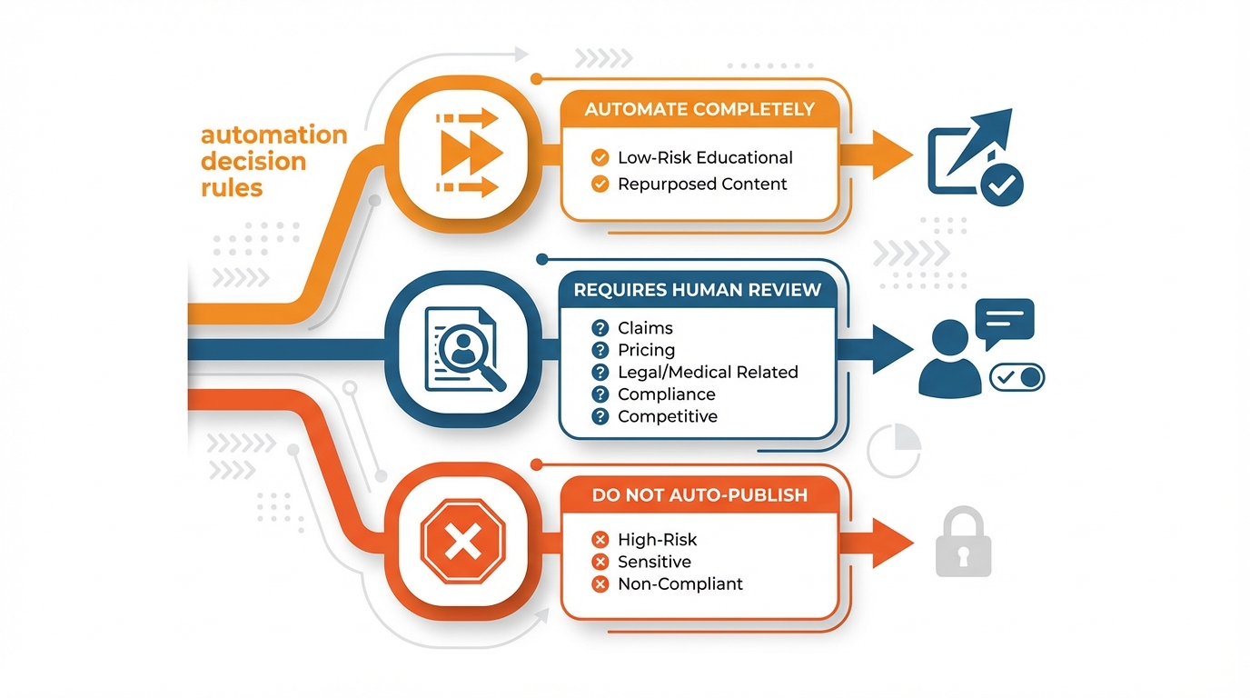 Automation decision rules diagram