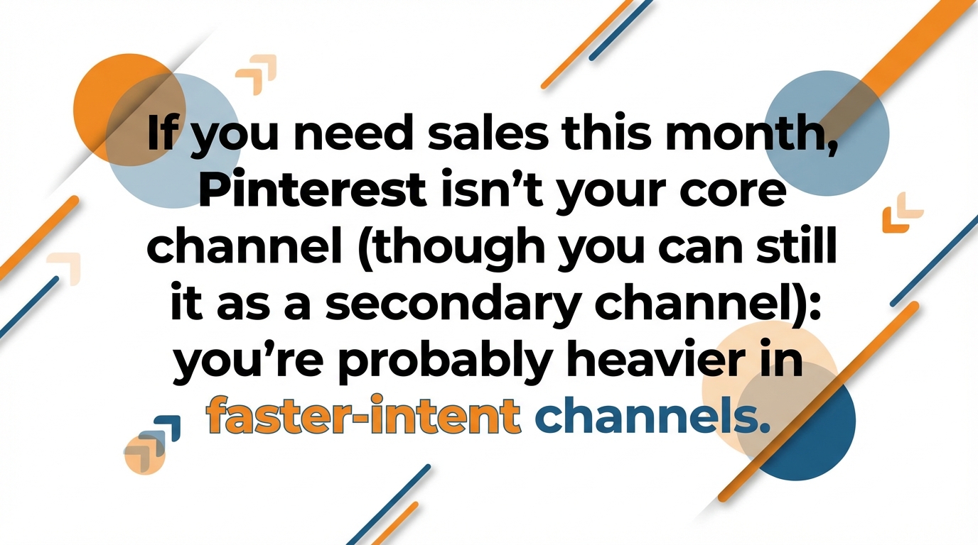 Pinterest sales channel quote